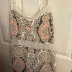 BCBGeneration Maxi Paisley Dress EUC size 4
